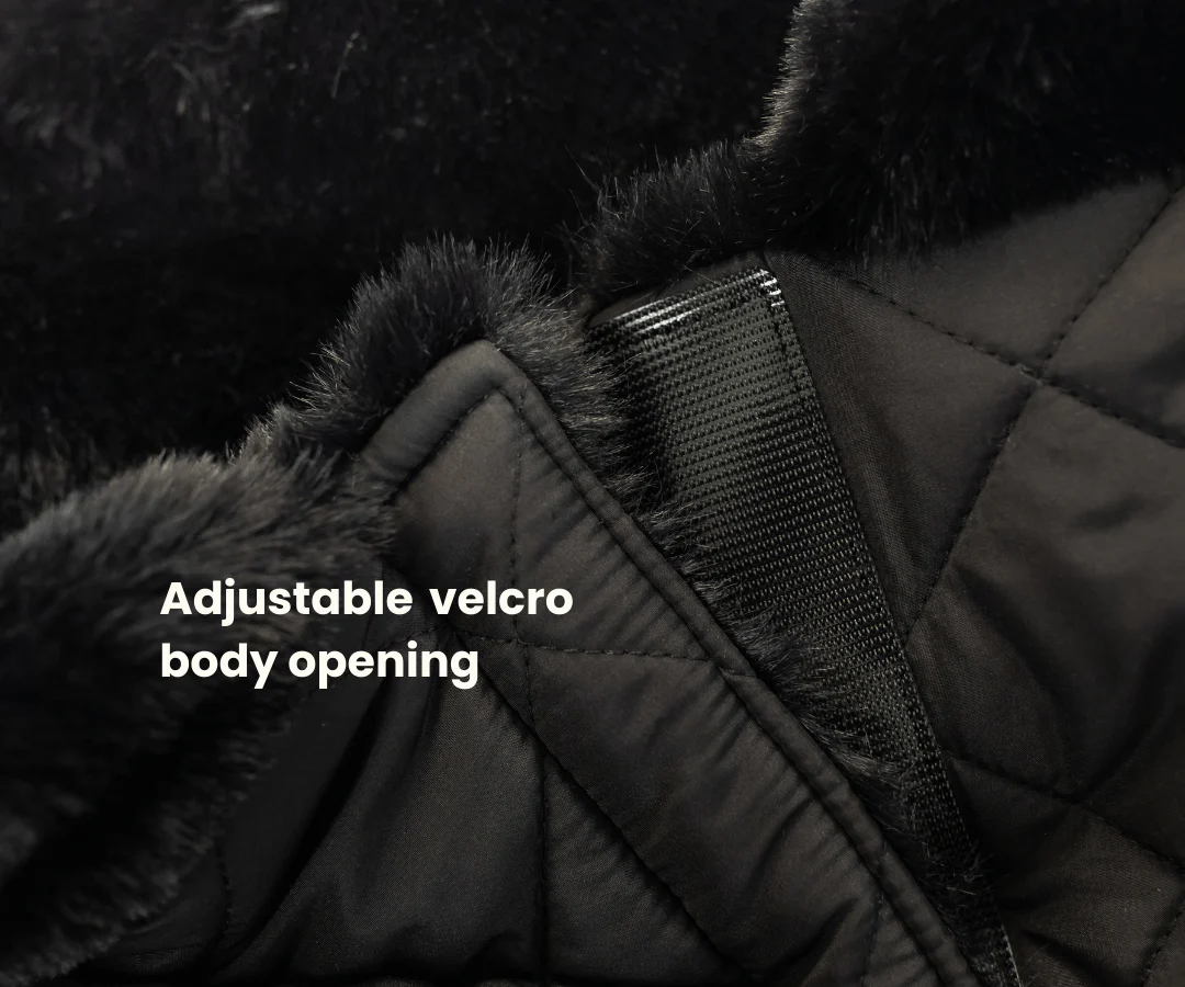 PolarPup™ Parka Dog Coat - Midnight Black - Image 10