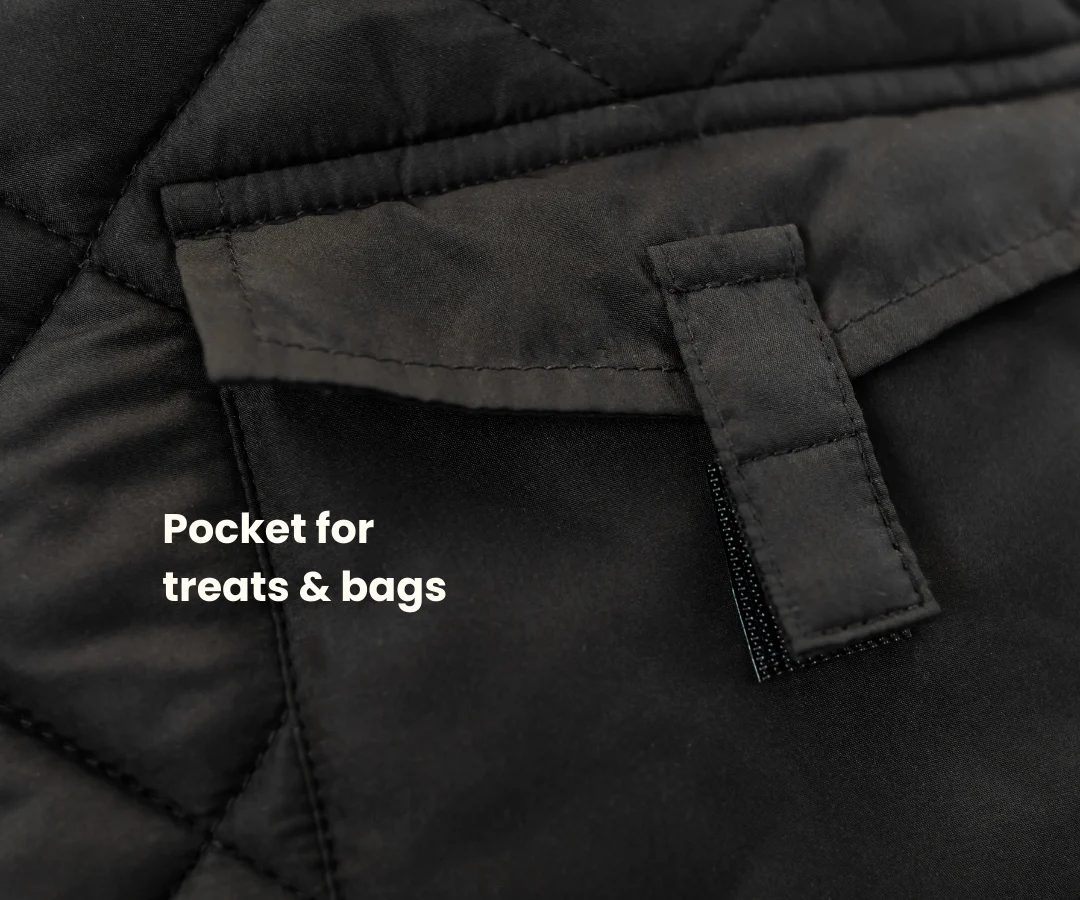 PolarPup™ Parka Dog Coat - Midnight Black - Image 9