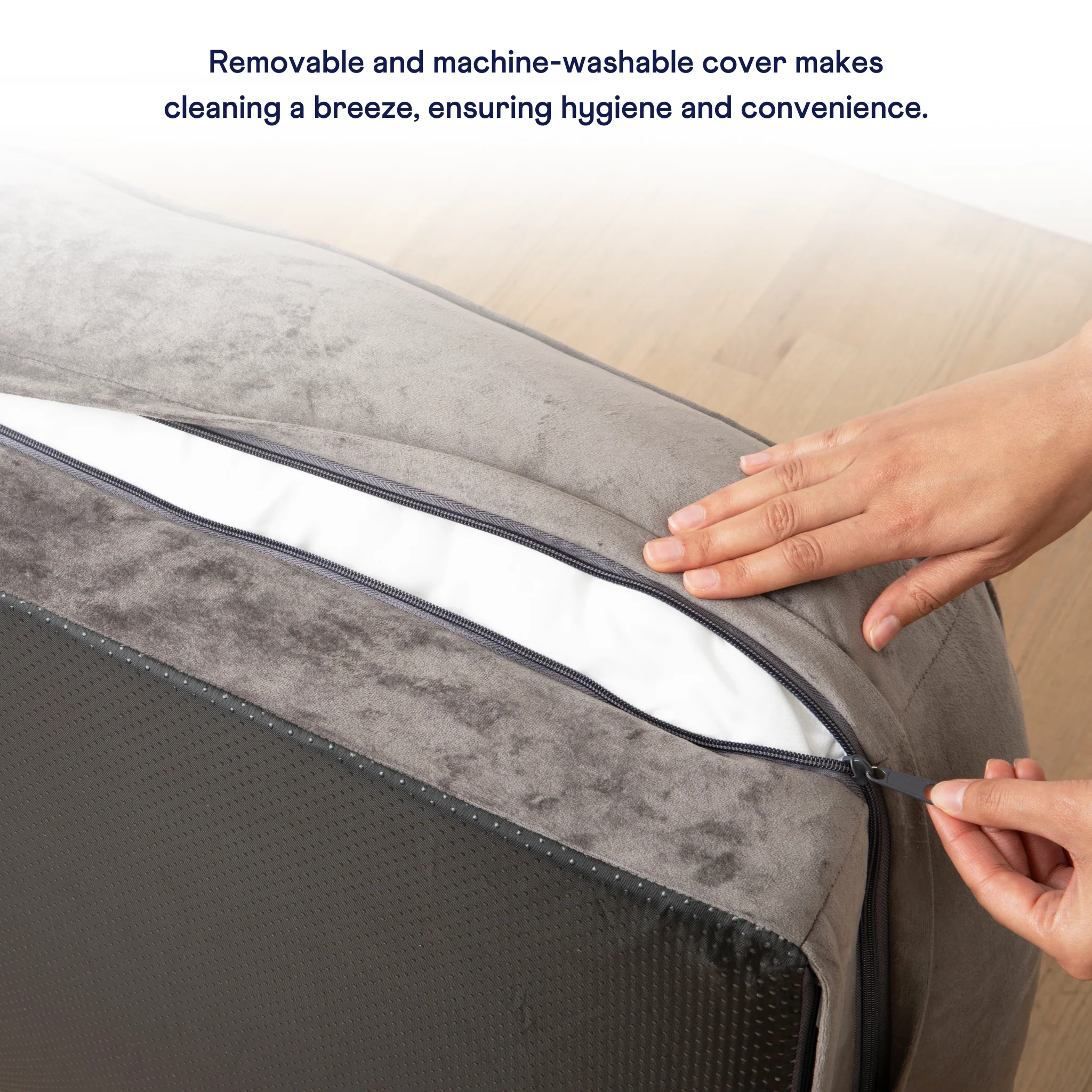 PupChill™ Cooling Bolster Dog Bed - Image 12