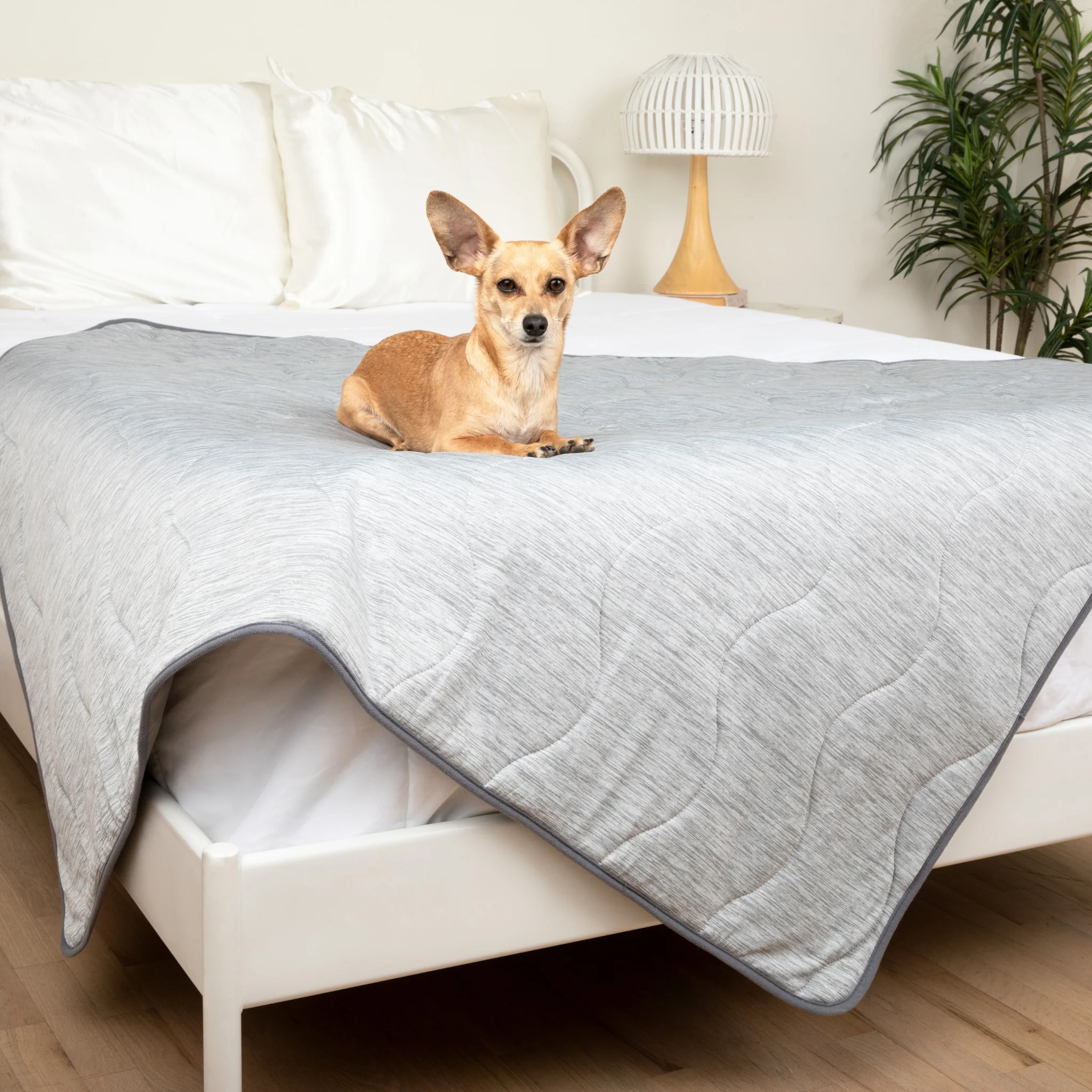 PupChill™ Cooling Waterproof Blanket - Arctic Grey - Image 7