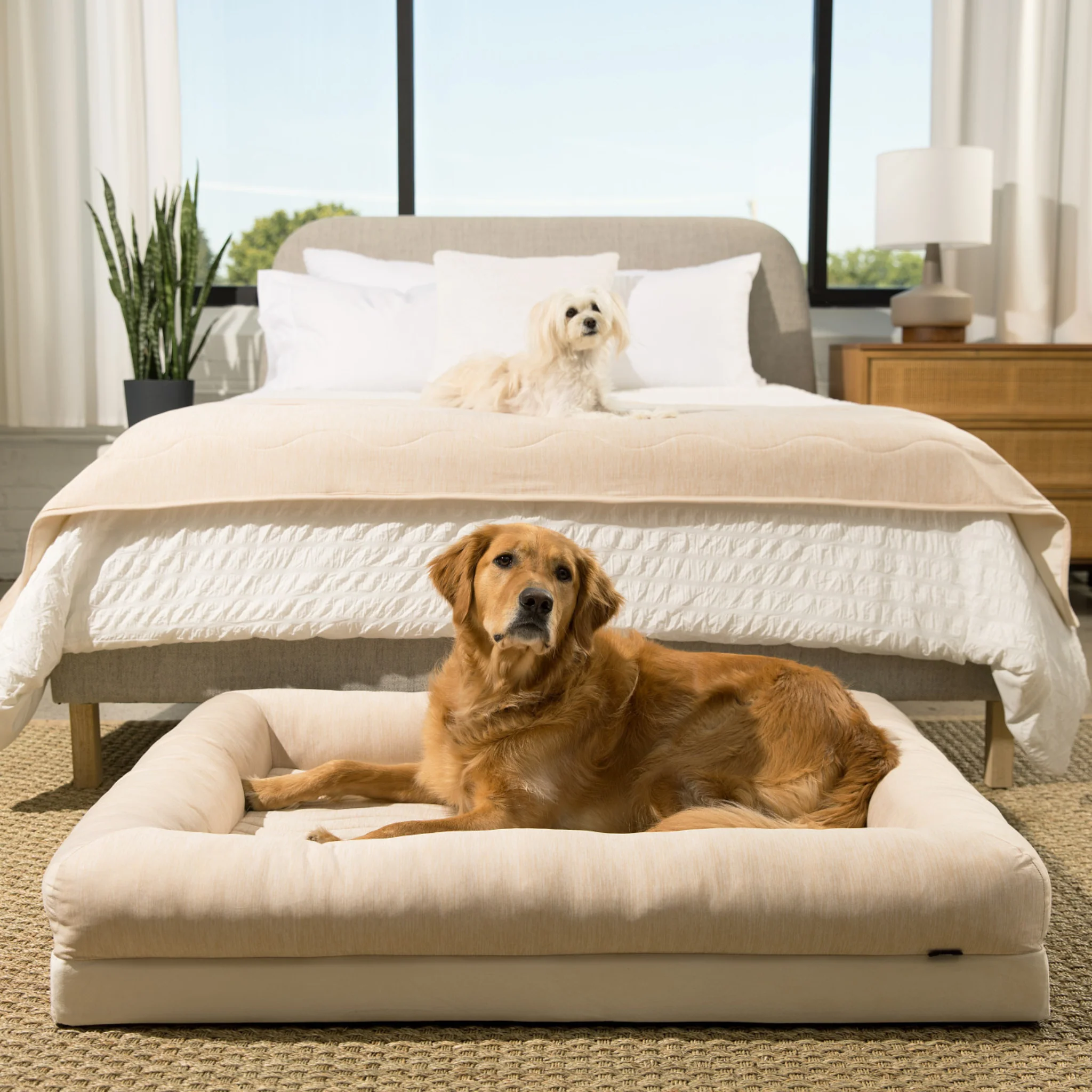 PupChill™ Cooling Waterproof Runner Blanket - Arctic Sand - Image 3
