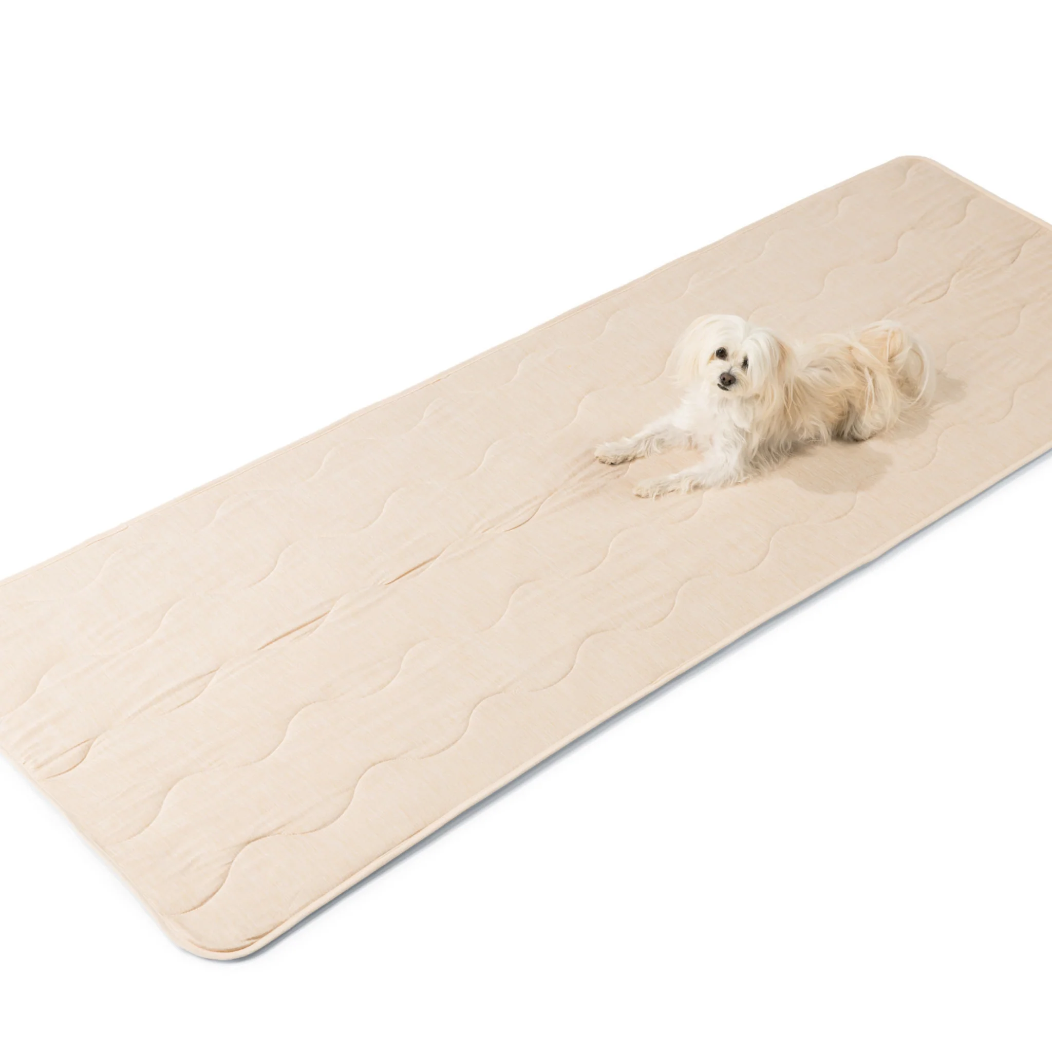 PupChill™ Cooling Waterproof Runner Blanket - Arctic Sand - Image 5