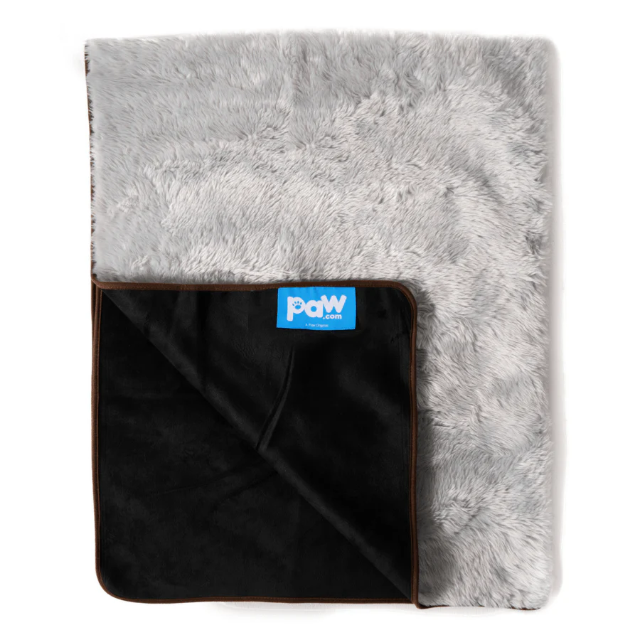PupProtector™ Summer Short Fur Waterproof Throw Blanket - Grey - Image 5