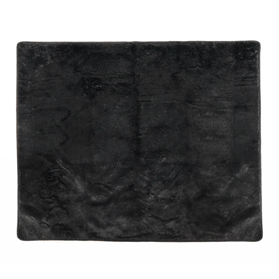 PupProtector™ Summer Short Fur Waterproof Throw Blanket - Midnight Black - Image 8
