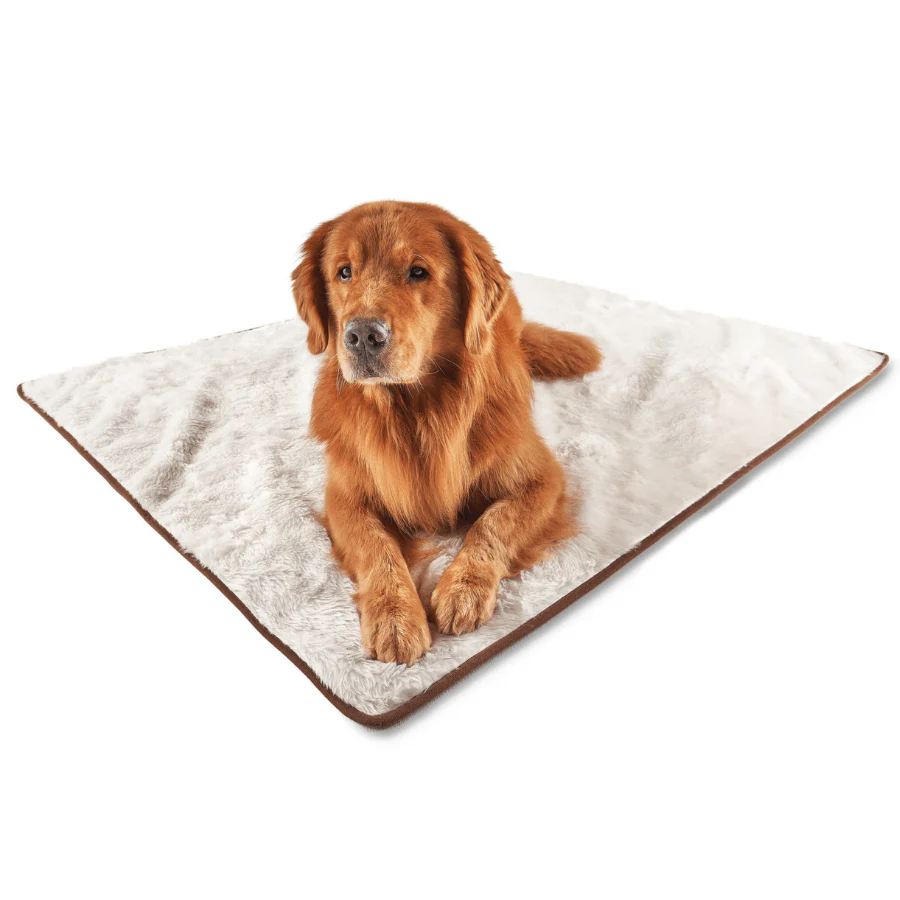 PupProtector™ Summer Short Fur Waterproof Throw Blanket - Polar White - Image 6