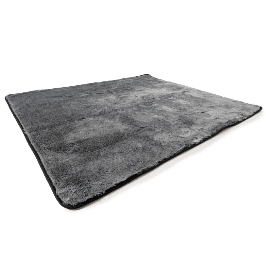 PupProtector™ Summer Short Fur Waterproof Throw Blanket - Charcoal Grey - Image 7