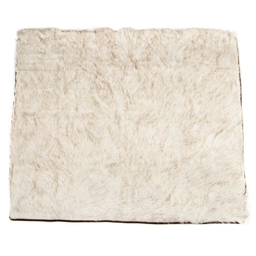 PupProtector™ Waterproof Throw Blanket - White with Brown Accents - Image 13